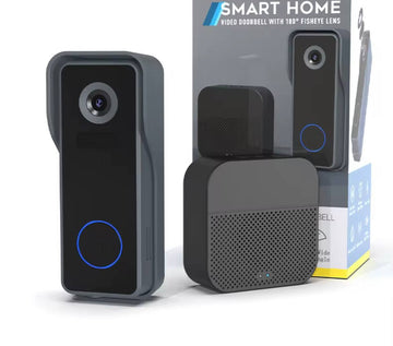 Zyno Style™ Smart Video Doorbell with Indoor Chime – Wireless HD Security System