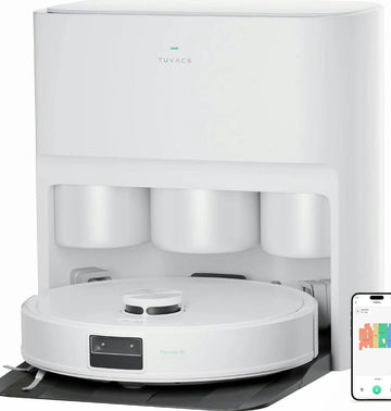 SmartClean™ Robot Vacuum with 12mm Auto Mop Lifting