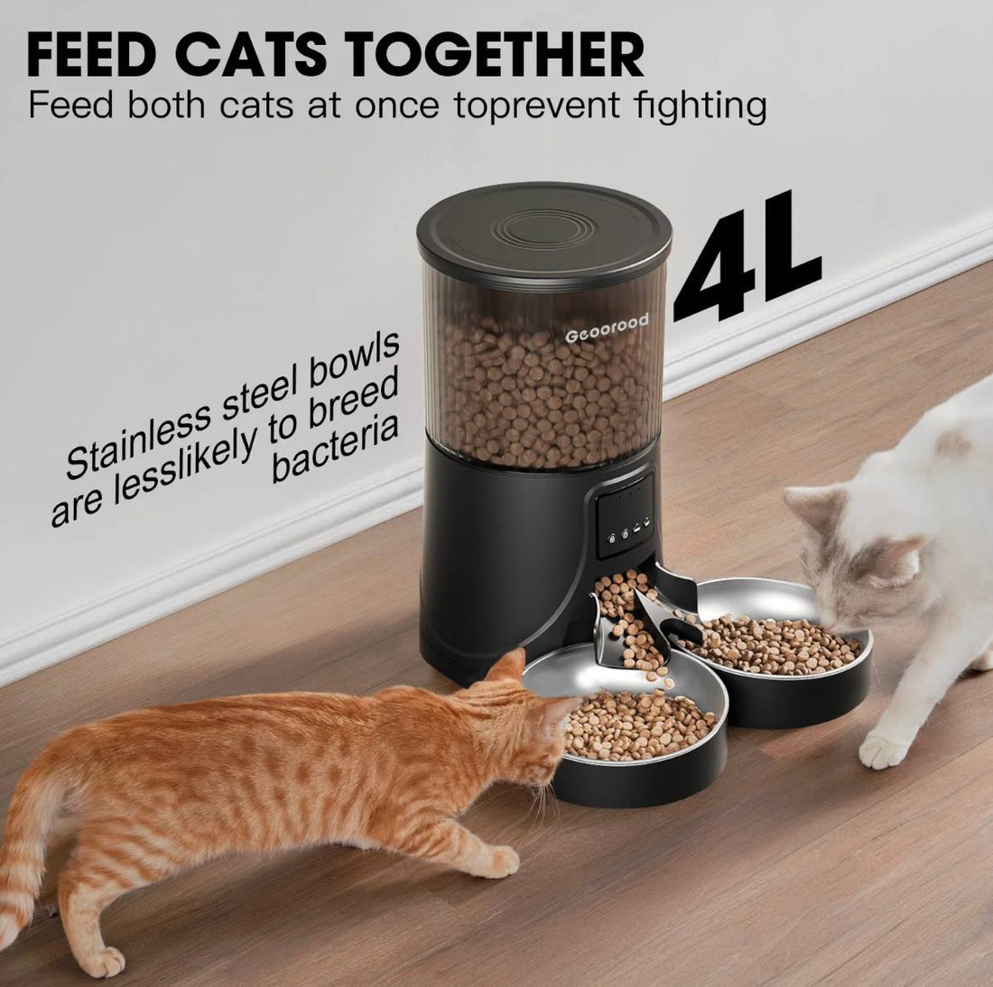 Smart Pet Feeder – Automatic Food Dispenser with Moisture Control