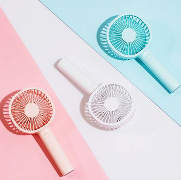 Mini Handheld Rechargeable Fan – Stay Cool Anytime, Anywhere!