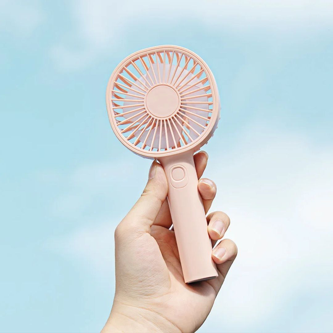 Mini Handheld Rechargeable Fan – Stay Cool Anytime, Anywhere!