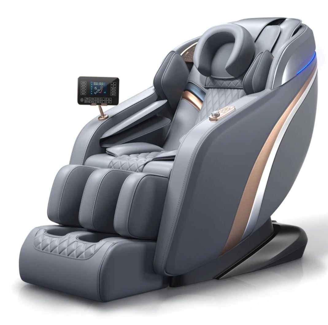 Smart Full Body Massage Chair with Heat & Bluetooth – Luxury Edition
