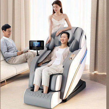 Smart Full Body Massage Chair with Heat & Bluetooth – Luxury Edition