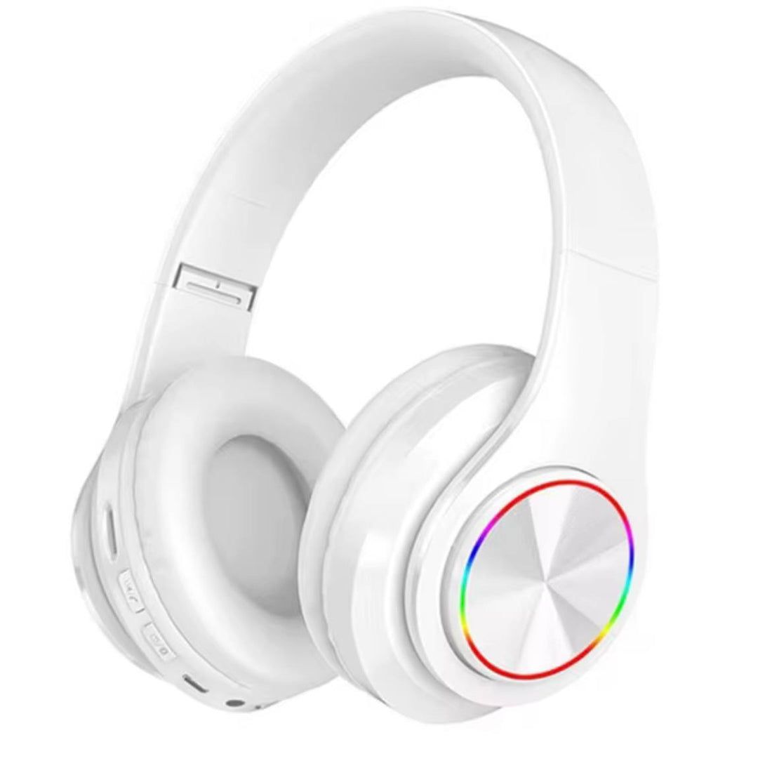 Zyno Style™ LED Wireless Bluetooth Headphones – Stereo Sound with Colorful Lighting
