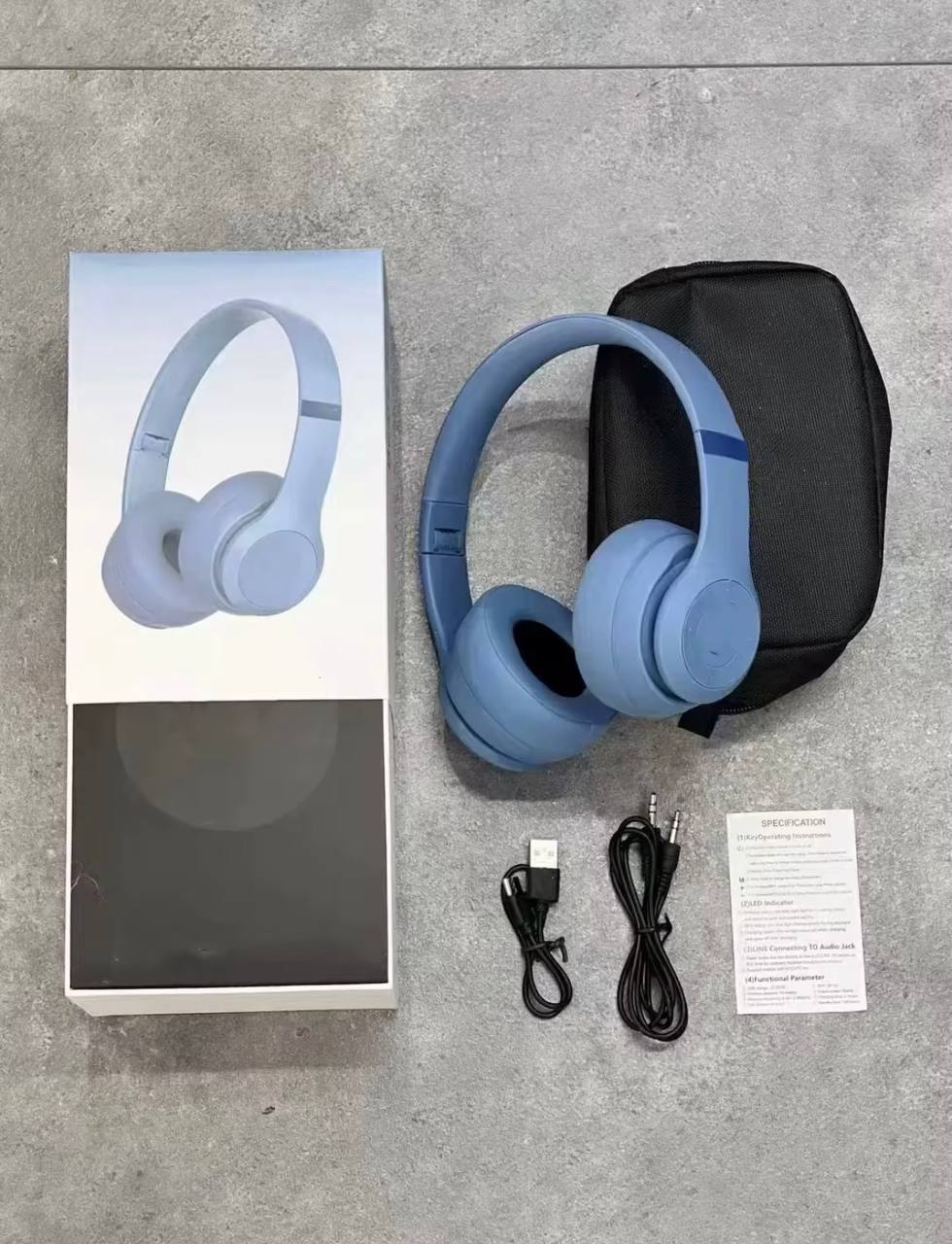 Zyno Style™ Premium Wireless Bluetooth Headphones – Noise Reduction & Carry Case