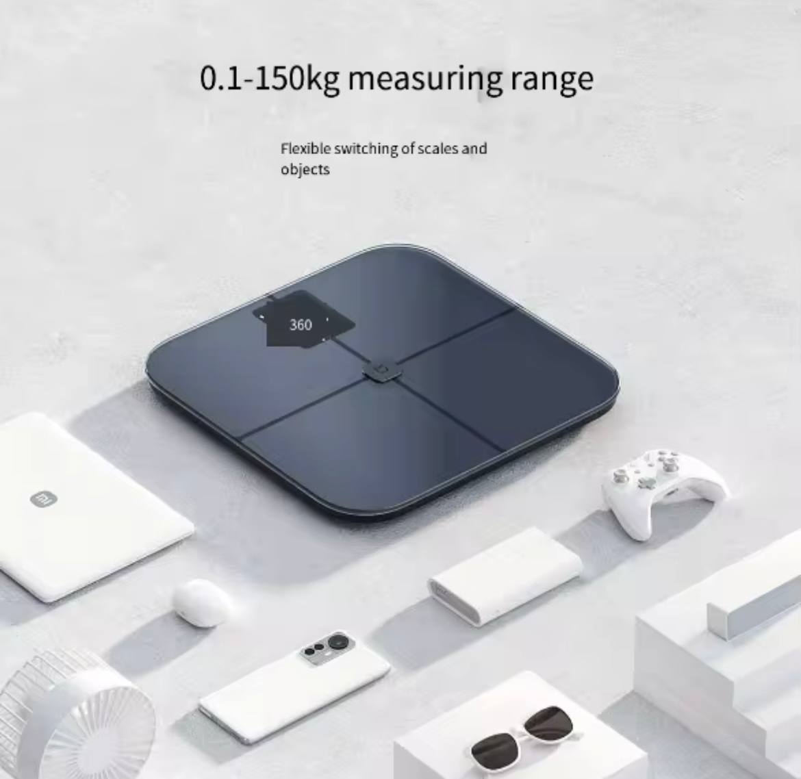 Zyno Style™ Smart Digital Body Weight Scale – Bluetooth App Tracking